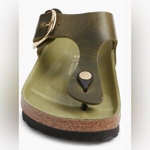 Gizeh Big Buckle Slide Sandals